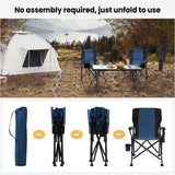 BukkitBow campingstoel met bekerhouder, Oxford stof, draagbare opberghoes en comfortabele visstoel voor outdoor gebruik