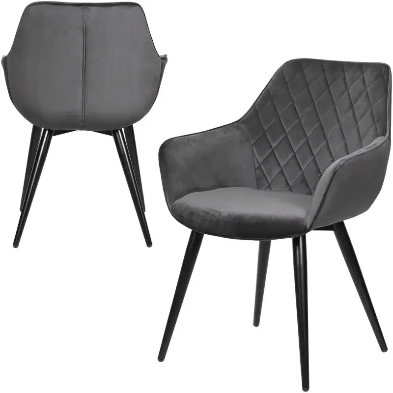 BukkitBow comfortabele eetkamerstoel van kunstleer, stof, fluweel of linnen met ergonomisch ontwerp en zithoogte van 47 cm.