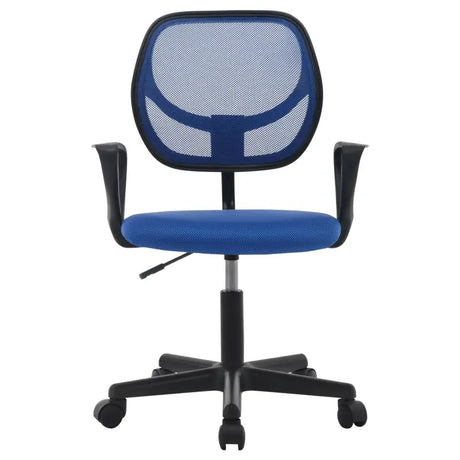 BukkitBow compacte bureaustoel met verstelbare hoogte van 41-53 cm en 100 kg draagvermogen, zwart met ergonomisch ontwerp