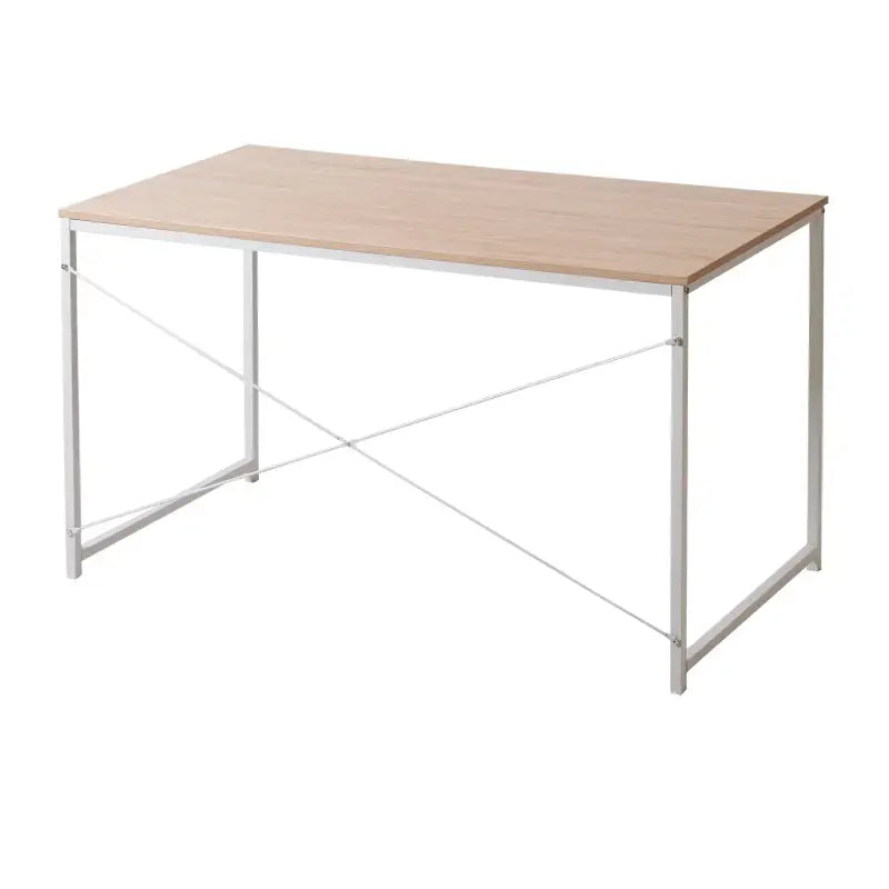 BukkitBow computertafel bureau van spaanplaat en metaal, 120x60x70cm, geschikt voor kantoor of thuiskantoor.