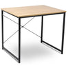 BukkitBow computertafel bureau met spaanplaat en metalen frame, afmetingen 80x60x70cm, geschikt voor kantoor of thuisgebruik