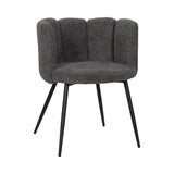 BukkitBow eetkamerstoel met bloembladontwerp, comfortabele bureaustoel en make-up stoel in modern design