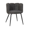 BukkitBow eetkamerstoel met bloembladontwerp, comfortabele bureaustoel en make-up stoel in modern design