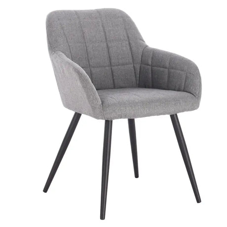 BukkitBow eetkamerstoel in leer, stof en linnen, ergonomisch en stevig, zithoogte 47 cm, comfortabele eetkamerstoel.