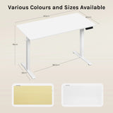 BukkitBow - Elektrisch Verstelbaar Zit-Sta Bureau met USB & Memory Functie