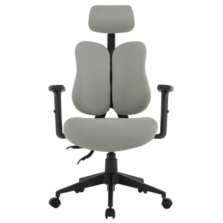 BukkitBow ergonomische bureaustoel met ademende mesh, verstelbare rugleuning en stevige metalen constructie, geschikt tot 150kg.
