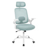 BukkitBow ergonomische bureaustoel met mesh en lendensteun, verstelbare zitting en rugleuning voor comfortabel zitten