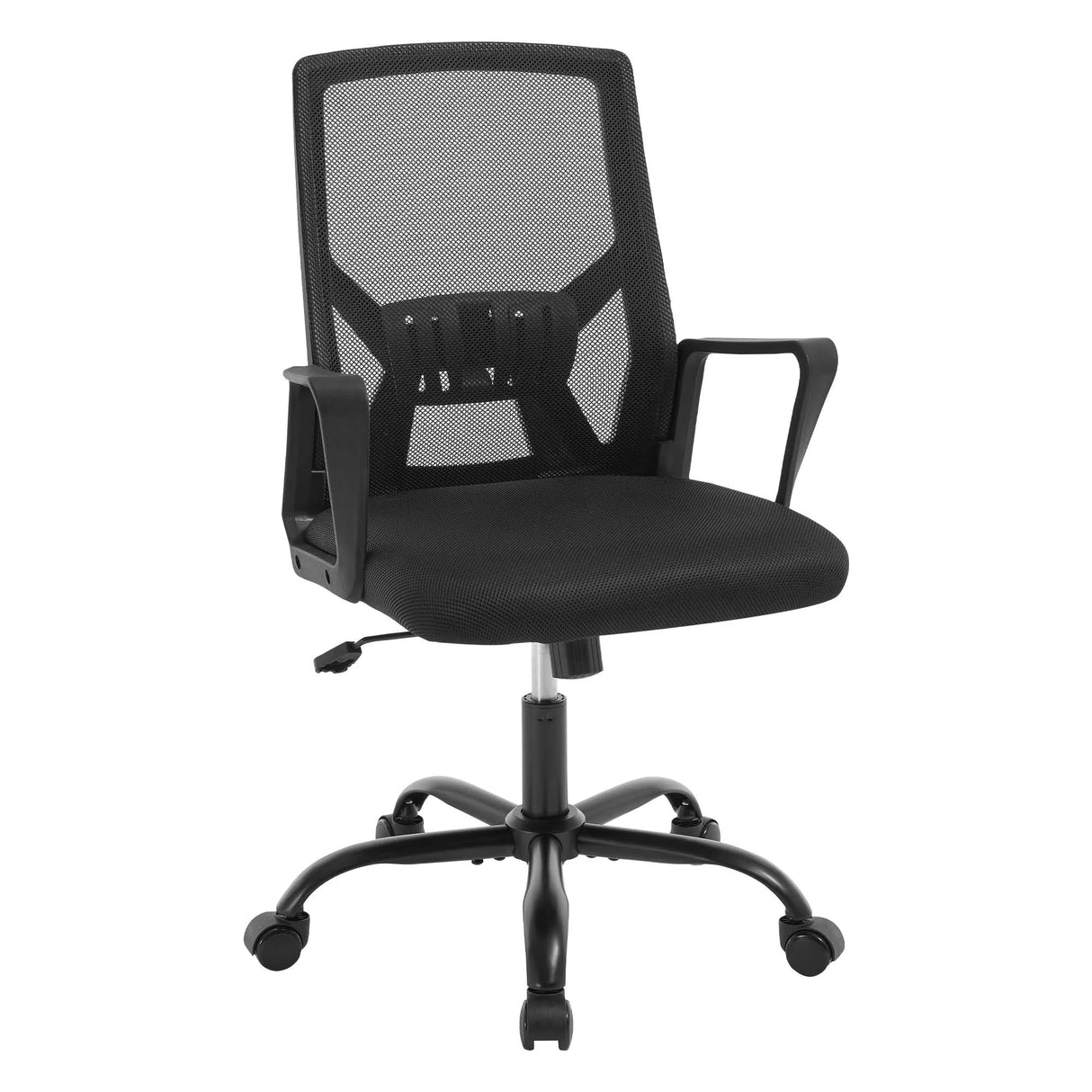 BukkitBow ergonomische gamestoel met mesh stof, inklapbaar en verstelbaar, bureaustoel voor comfortabel zitcomfort