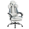 BukkitBow ergonomische gaming- en bureaustoel met kunstleder of mesh, metalen onderstel en in hoogte verstelbaar van 48-55,5 cm
