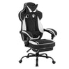 BukkitBow ergonomische gaming- en bureaustoel in kunstleder of mesh, met metalen onderstel en verstelbare hoogte van 48-55,5 cm