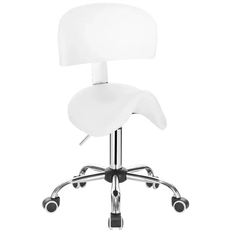 BukkitBow faux lederen zadelkruk, hoogte verstelbare ergonomische bureaustoel met draaibasis en stabiele, duurzame constructie.