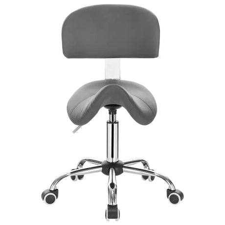BukkitBow bureaustoel met faux lederen zadelkruk, hoogteverstelbaar, ergonomisch ontwerp en stabiele, duurzame constructie