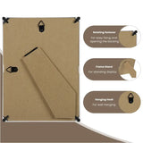 Wit BukkitBow fotolijstje met sierprint, elegant frame voor foto's, geschikt voor decoratie en persoonlijke herinneringen.