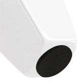 Crème BukkitBow gewatteerde vintage kruk met patroon, geschikt als piano- of make-upkruk, 40x30x50cm, voor kaptafel of mini dressoir