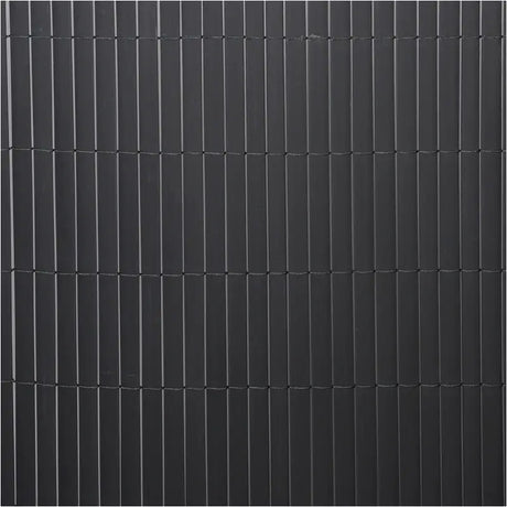 BukkitBow hard privacy hek en privacy mat, UV-bestendig, dubbelzijdig, verschillende maten, inclusief bevestigingsclips voor privacy scherm