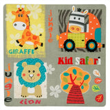 BukkitBow kinder tafel en stoelen set met twee stevige stoelen en tafel, afmetingen 60x60x44cm, geschikt voor kinderen