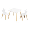 BukkitBow - Kindertafel met 2 Stoelen - Hout - Montessori - Speelset