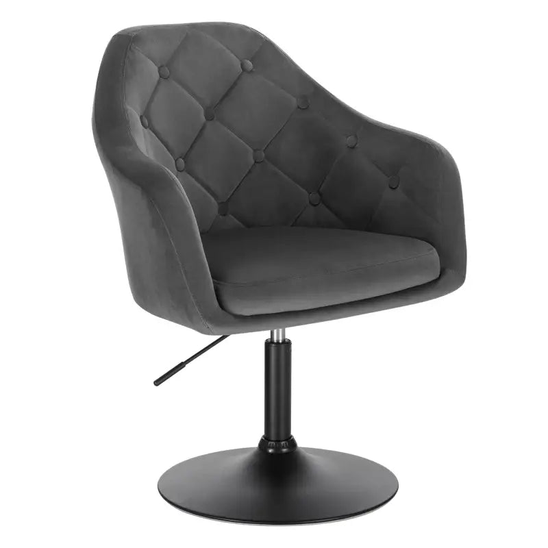 Luxe BukkitBow barkruk met kunstleer of fluweel, verstelbaar en draaibaar, verchroomd staal, zithoogte 46,5-62,5 cm