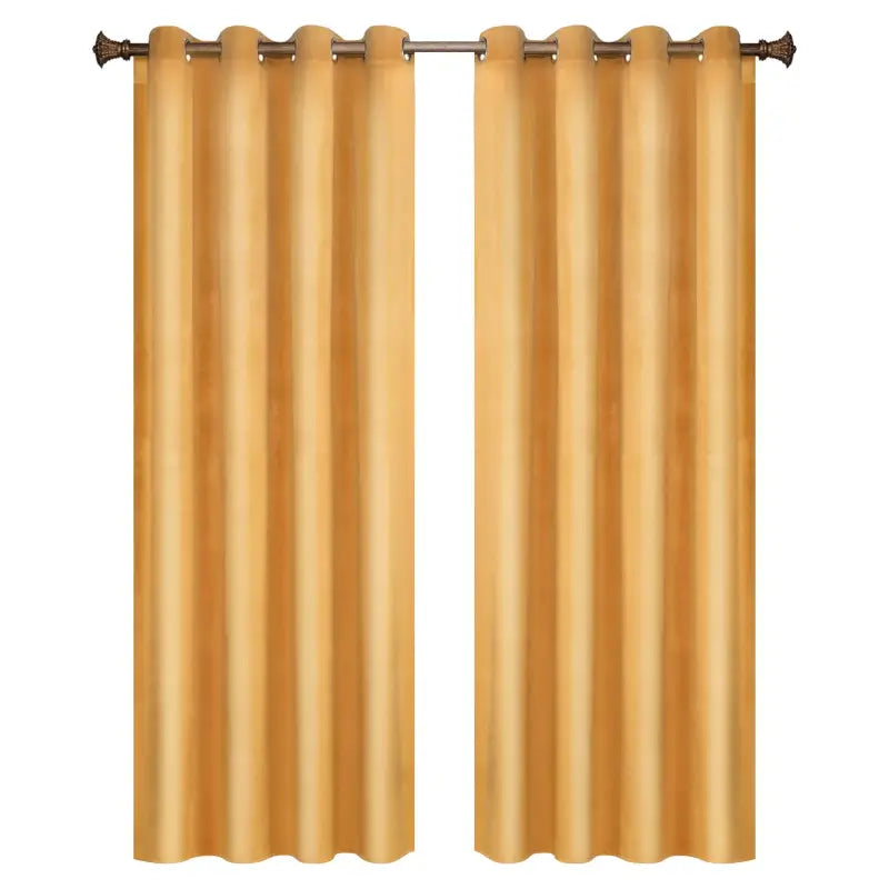 Luxe fluwelen verduisteringsgordijn van BukkitBow, dubbel geweven, 140cm breed, in verschillende lengtes, voor een stijlvolle kamer.