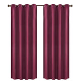Luxe fluwelen verduisteringsgordijn van BukkitBow, dubbel geweven, 140cm breed, in verschillende lengtes, hangend voor raam.