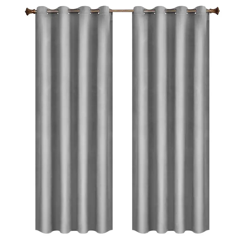 Luxe verduisteringsgordijn van BukkitBow, fluweel, dubbel geweven, 140cm breed, in verschillende lengtes, stijlvol en donker makend