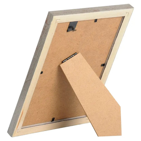Massieve houten fotolijst van BukkitBow, modern ontwerp, 5-delige set in diverse maten, geschikt voor stijlvolle fotopresentatie.