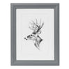 Massieve houten fotolijst van BukkitBow met glasbescherming, modern design en diverse maten, geschikt voor foto's en kunstwerken.