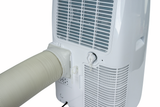 BukkitBow mobiele airconditioner met afvoerslang en raamkit, 7.000 BTU, koelapparaat voor thuis gebruik.