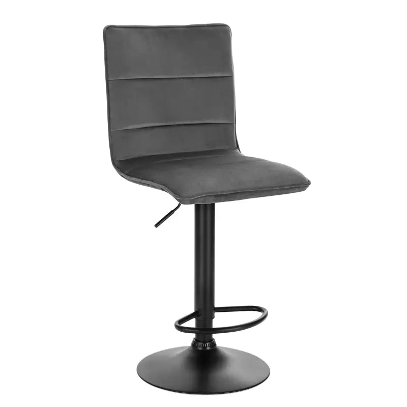 BukkitBow moderne barkruk met synthetisch leer of fluweel, verstelbaar en draaibaar, ergonomisch design, zithoogte 59-79 cm.