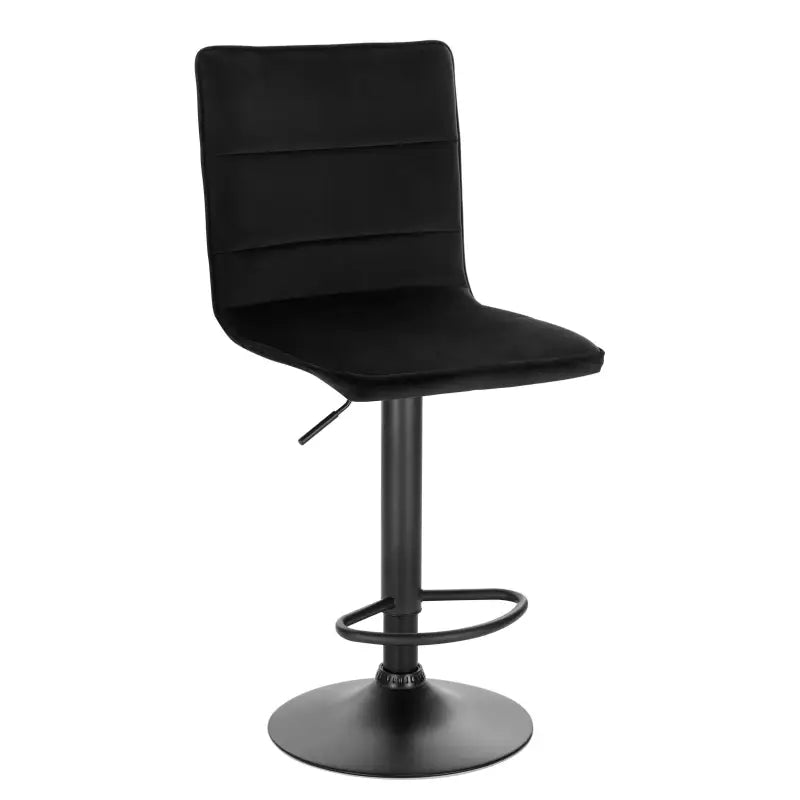 Moderne BukkitBow barkruk met synthetisch leer of fluweel, verstelbaar en draaibaar, staalframe, ergonomisch design, zithoogte 59-79cm