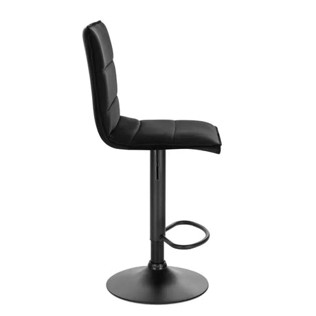 Moderne BukkitBow barkruk met synthetisch leer of fluweel, verstelbaar en draaibaar, staalonderstel, ergonomisch en in hoogte van 59-79cm.
