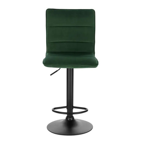 BukkitBow moderne barkruk met synthetisch leer of fluweel, verstelbaar en draaibaar, stalen frame, ergonomisch design, zithoogte 59-79cm