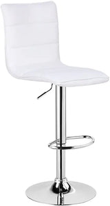 Moderne BukkitBow barkruk met synthetisch leer of fluweel, verstelbaar en draaibaar, ergonomisch ontwerp, zithoogte 59-79 cm.