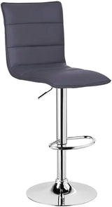 Moderne BukkitBow barkruk met synthetisch leer of fluweel, verstelbaar en draaibaar, ergonomisch ontwerp, zithoogte 59-79 cm.