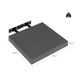 BukkitBow - Moderne Zwevende Wandplank met Onzichtbare Bevestiging