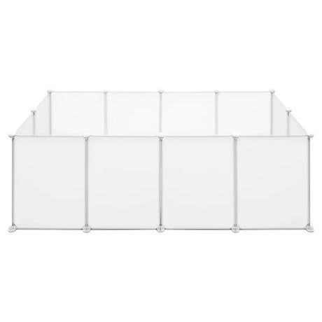 Modulaire BukkitBow huisdierenren voor hamsters, konijnen, honden en katten, 72x142x45cm, geschikt voor binnen en buiten.