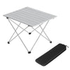 BukkitBow opvouwbare aluminium campingtafel met opbergtas, afmetingen 46x40x56cm, lichtgewicht en handig voor kampeeractiviteiten