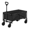 BukkitBow opvouwbare bolderkar van polyester met 80kg draagkracht, handwagen voor camping en strandgebruik