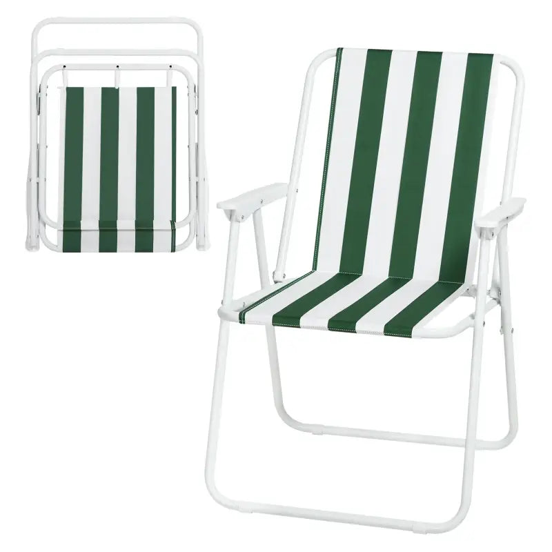 BukkitBow opvouwbare campingstoel met oxford doek en ijzeren frame, lichtgewicht en max 100 kg draagvermogen.