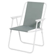 BukkitBow opvouwbare campingstoel met Oxford doek en ijzeren frame, lichtgewicht, max 100 kg belasting, ideale outdoor zitplaats