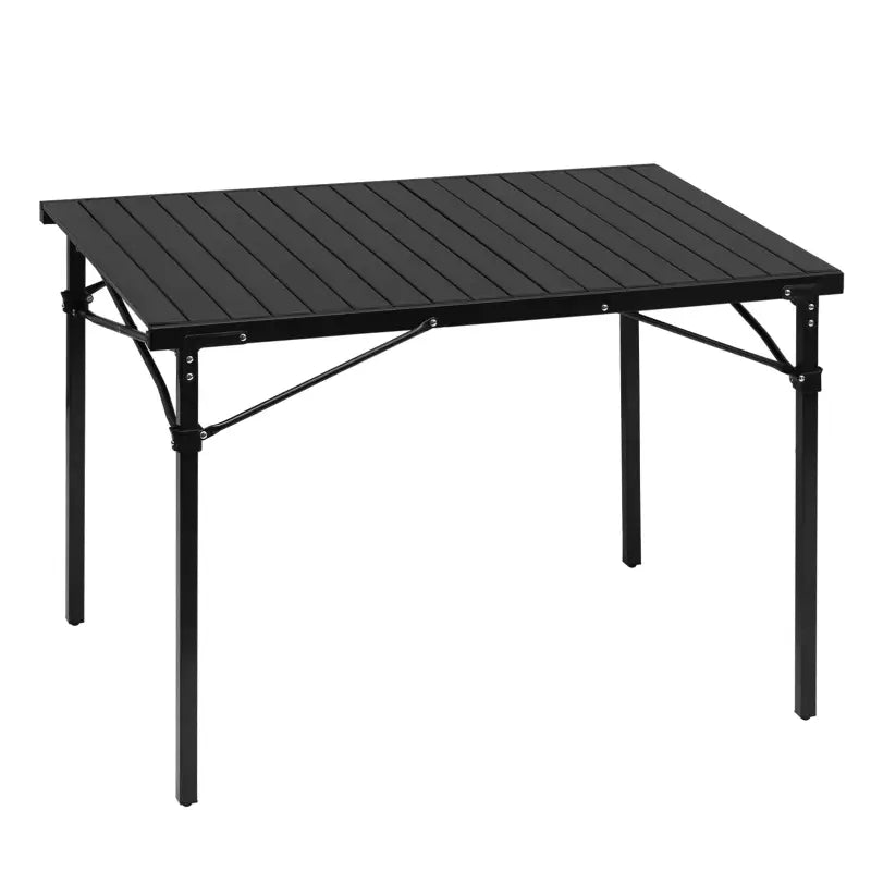 BukkitBow opvouwbare campingtafel van aluminium en polypropyleen, lichtgewicht en draagkracht tot 60 kg, voor kampeerplezier