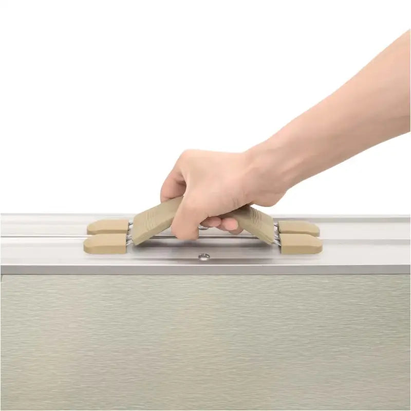 BukkitBow opvouwbare campingtafel met ijzeren buizen, aluminium frame en MDF blad, draagbaar en geschikt voor kampeeractiviteiten