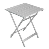BukkitBow opvouwbare campingtafel van stevig aluminium, lichtgewicht, corrosiebestendig, afmetingen 50,5x46,5x60cm, max 25 kg belasting
