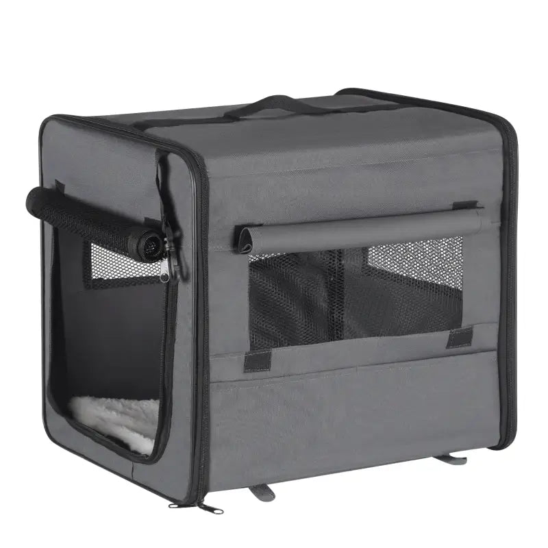 BukkitBow opvouwbare huisdieren draagtas van sterk Oxford stof met metalen buizen en ventilatieroosters voor honden en katten.
