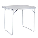 BukkitBow opvouwbare campingtafel van aluminium en MDF, lichtgewicht, draagvermogen van 15 kg, ideaal voor outdoor gebruik