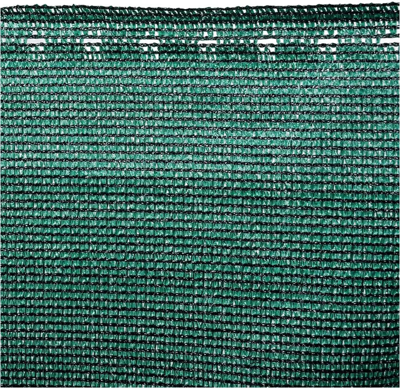 Groene BukkitBow privacyscherm van 150g/m² met 85% schaduwwering, temperatuurbestendig en inclusief kabelbinders.