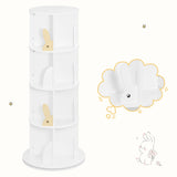 BukkitBow - Roterende Kinderboekenkast met Vakken - 360 Graden Draaibaar