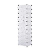 BukkitBow schoenenrek met 10 compartimenten, stevig ontwerp, multifunctioneel opbergmeubel, afmetingen 48x173x36 cm