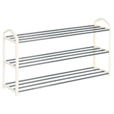 BukkitBow schoenenrek organizer, lichtgewicht en stevig, ruimtebesparend, afmetingen 79x19,5x45cm, geschikt voor schoenen opbergruimte