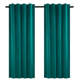 BukkitBow fluwelen gordijnset met 300g/m², 140 cm breed, in verschillende hoogtes, donkerrode kleur, luxe uitstraling.
